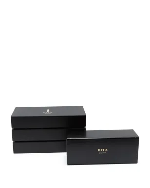 Dita Eyewear パイロットフレーム グラデーション サングラス - ブラック - サムネイル4