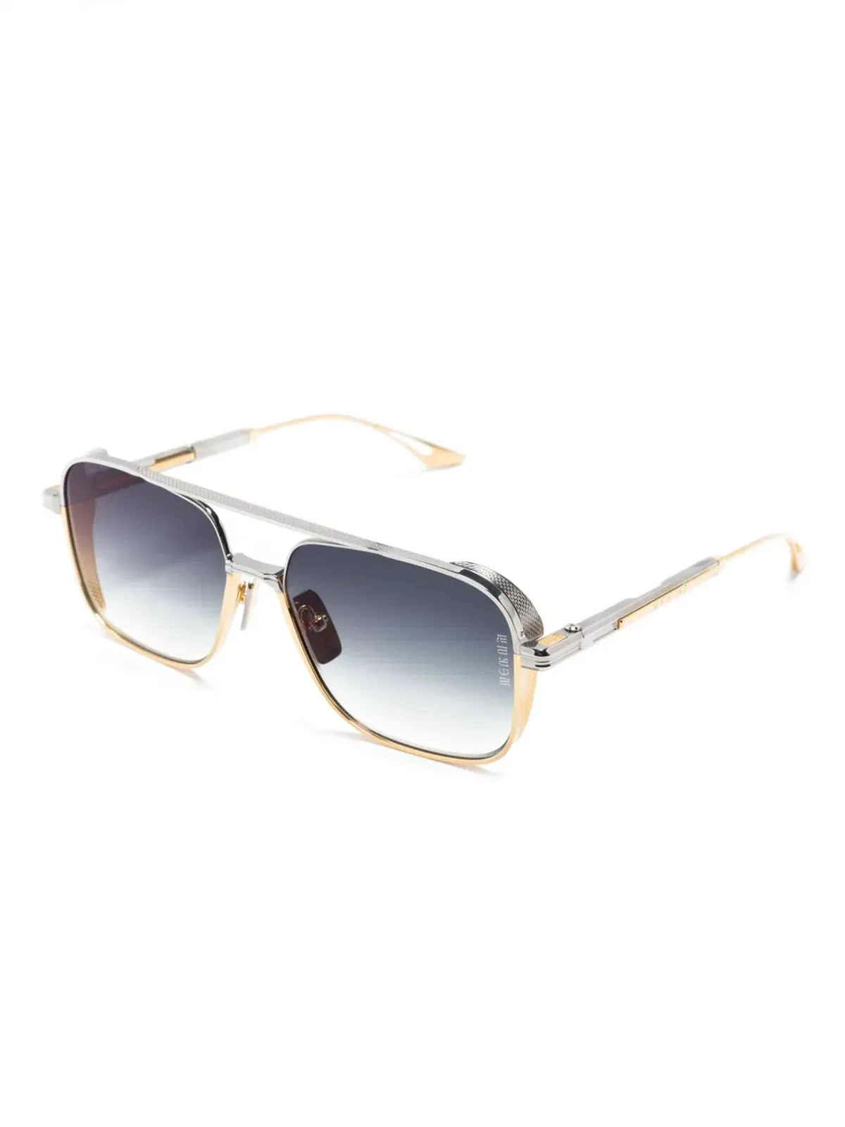Dita Eyewear スクエアフレーム チタン製サングラス - 画像2