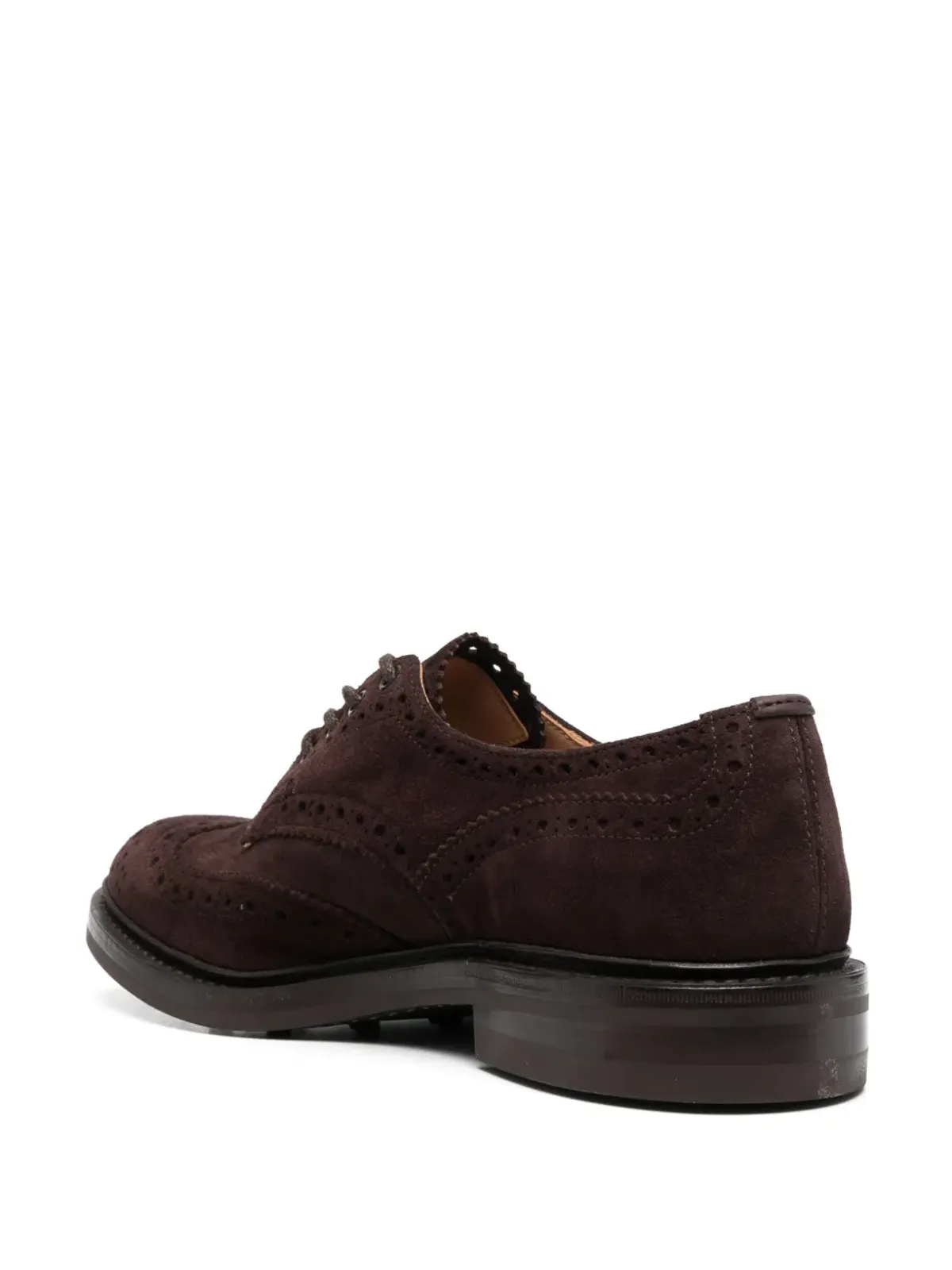 Tricker's ボーートン スエード ブローグ - 画像3