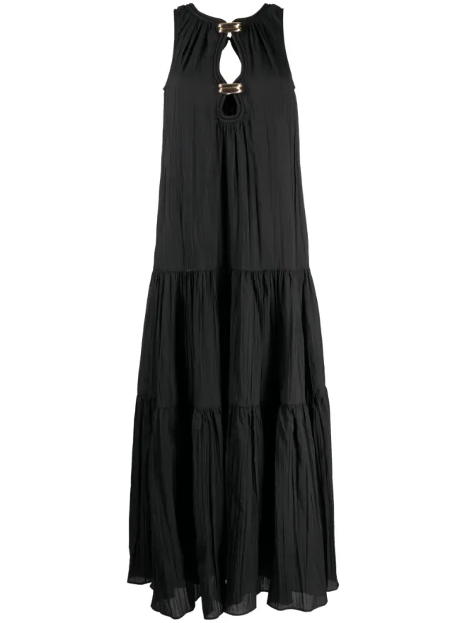 Acler Acler コンラ カットアウト マキシドレス（ブラック）の商品画像