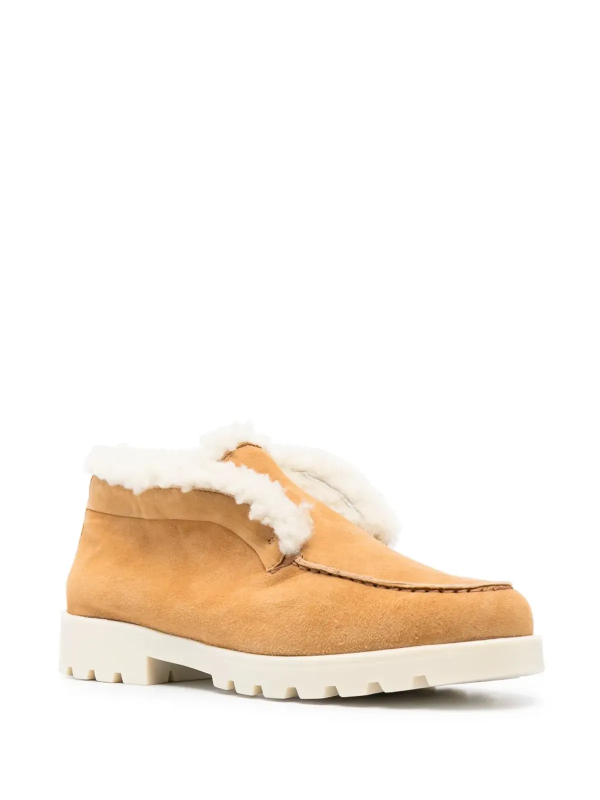 Santoni シアリングスエード ローファー - 画像2