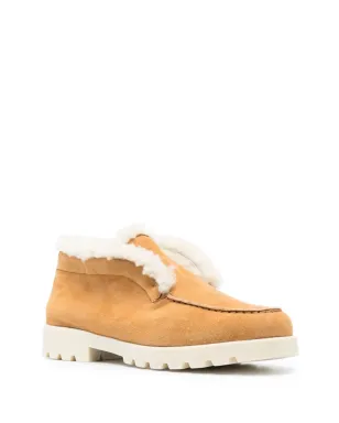Santoni シアリングスエード ローファー - サムネイル2