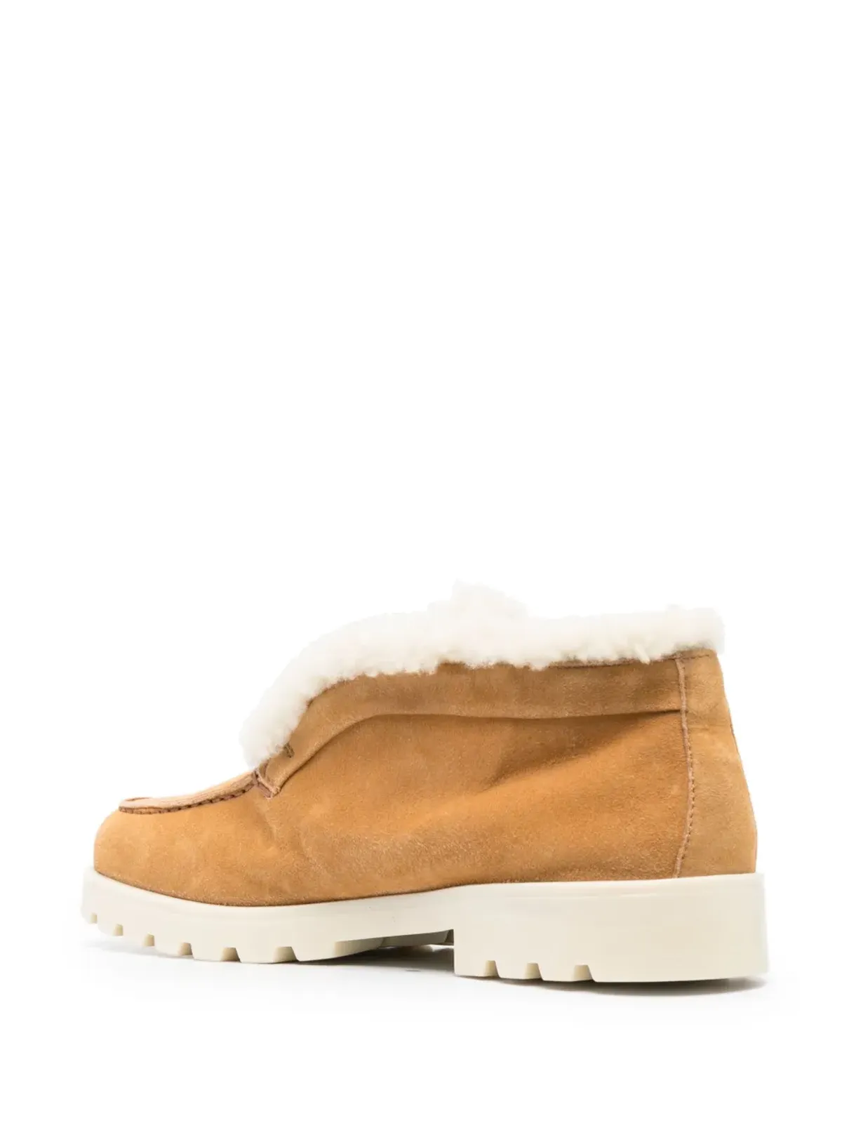 Santoni シアリングスエード ローファー - 画像3