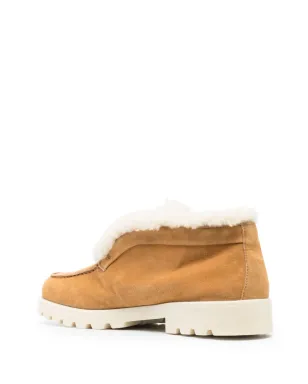 Santoni シアリングスエード ローファー - サムネイル3