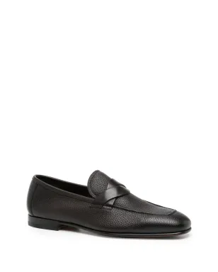 TOM FORD Sean twist-detail leather loafers ブラウン - サムネイル2
