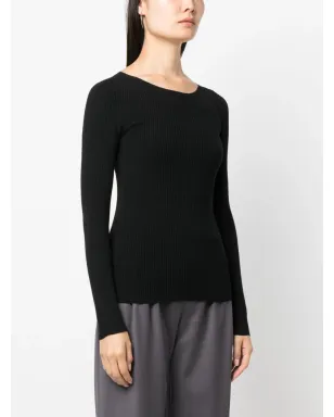 Emporio Armani シームレスリブ編みニットセーター - サムネイル3