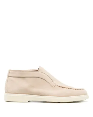 Santoni スエードスリップオンローファー - サムネイル1