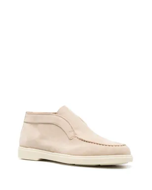 Santoni スエードスリップオンローファー - サムネイル2