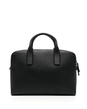 Giorgio Armani ロゴスタンプレザー ラップトップバッグ - サムネイル2