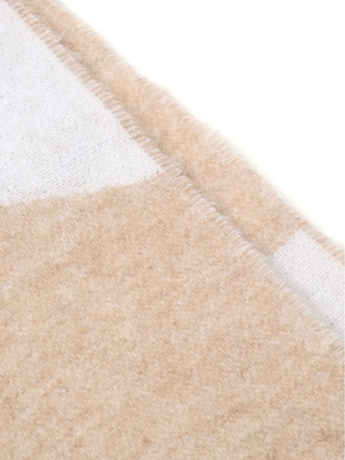 A.P.C. インターシャニット ウールブレンド スカーフ - 画像3