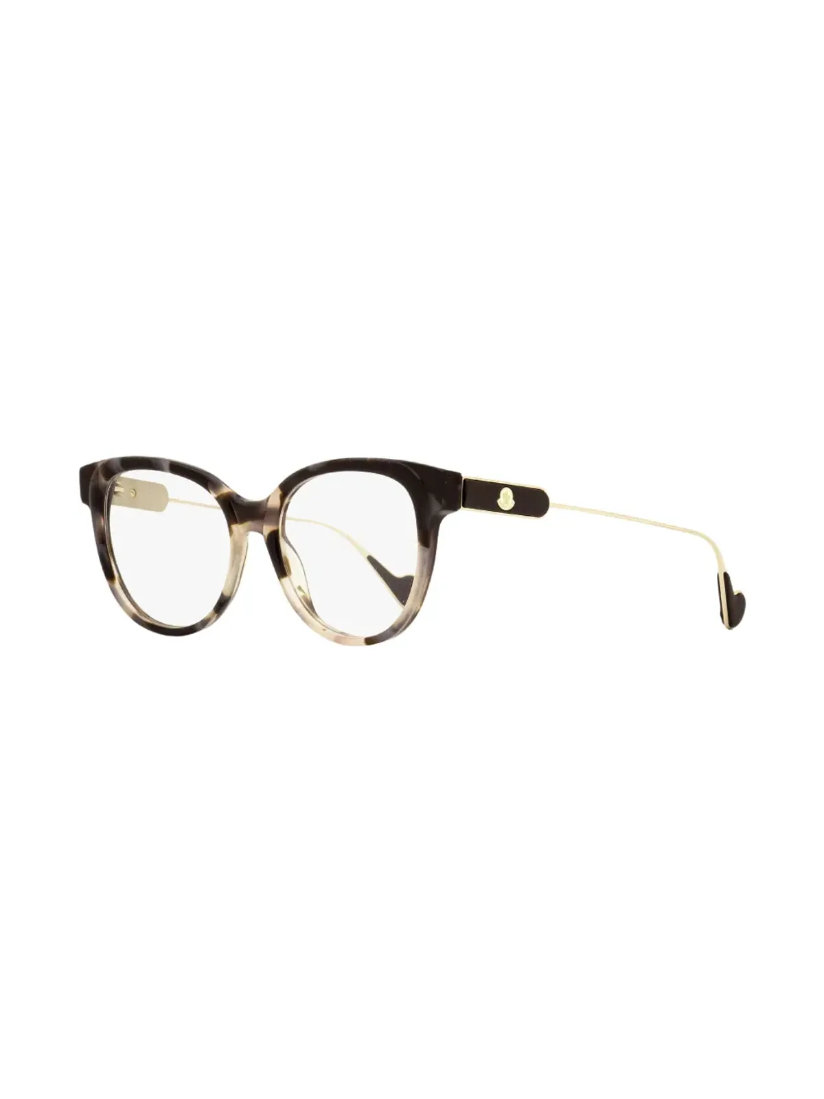 Moncler Eyewear パントスべっ甲柄フレーム眼鏡 - 画像2