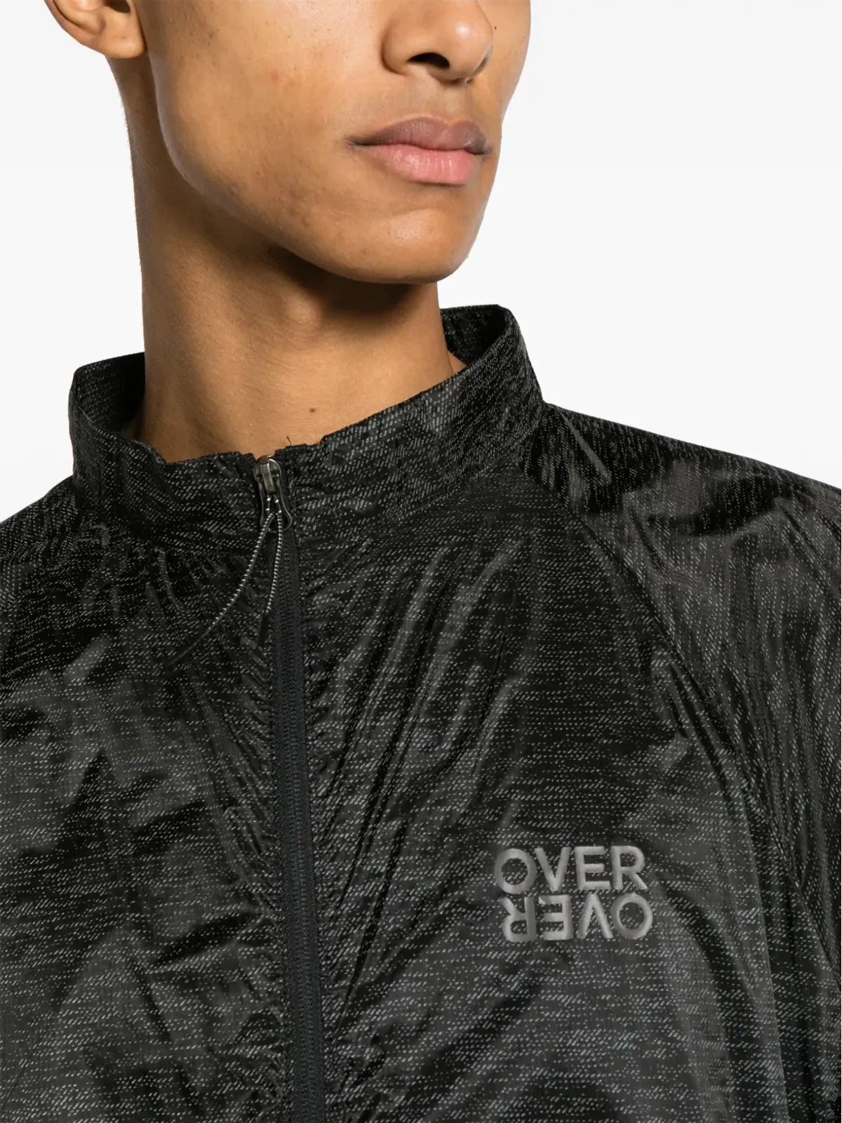 OVER OVER パターン柄の軽量トラックジャケット - 画像5