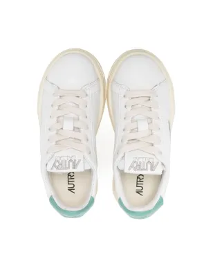 Autry Kids Dallas ロゴパッチ レザースニーカー - サムネイル3