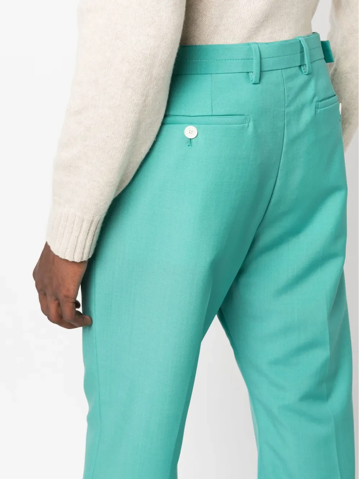 Lanvin ベルト付きストレートパンツ - 画像5