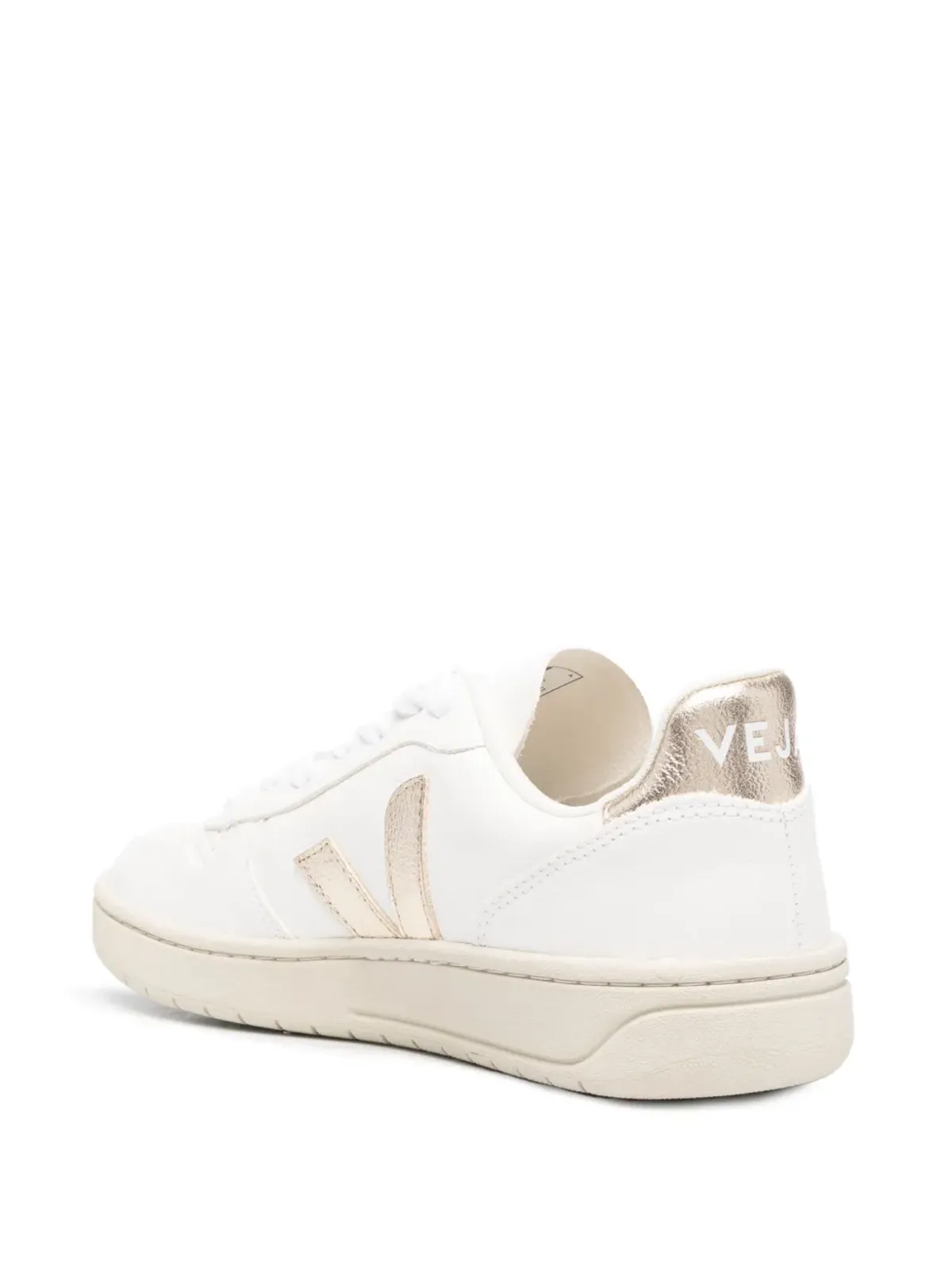 VEJA V-10 ChromeFree レザー スニーカー - ホワイト - 画像3