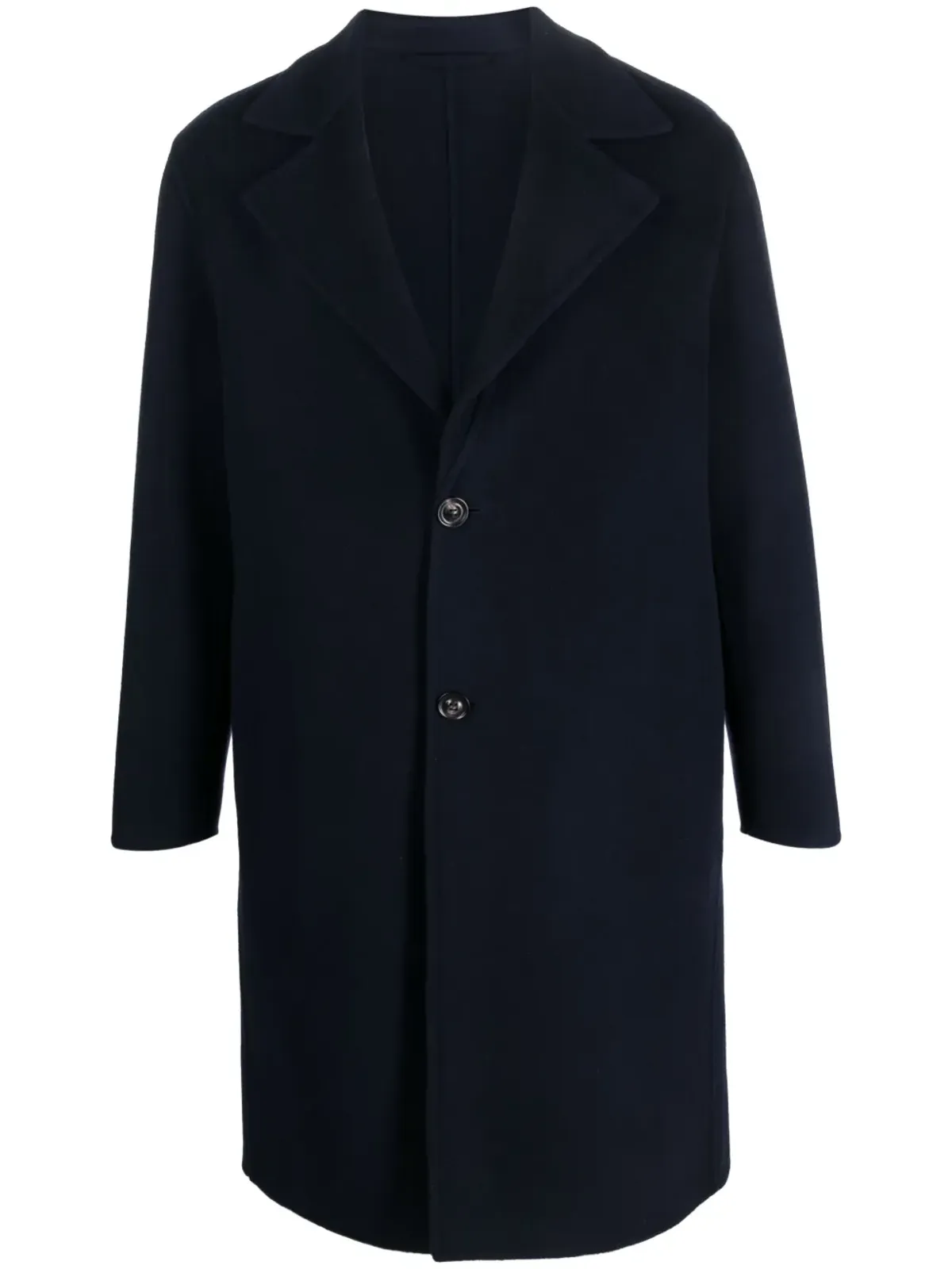 Lardini シングルブレスト ウールブレンド コート - 画像1