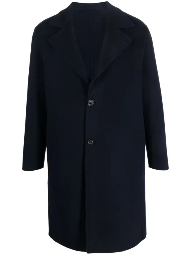 Lardini Lardini シングルブレスト ウールブレンド コートの商品画像