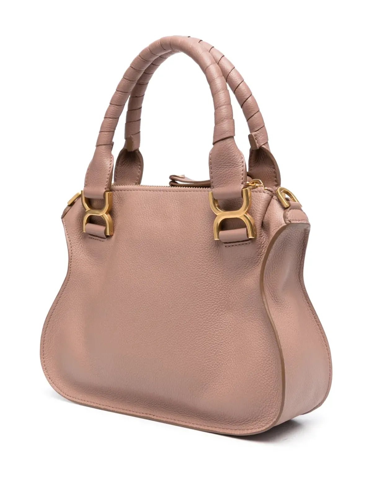 Chloé マルシー ロゴエンボス トートバッグ - 画像3