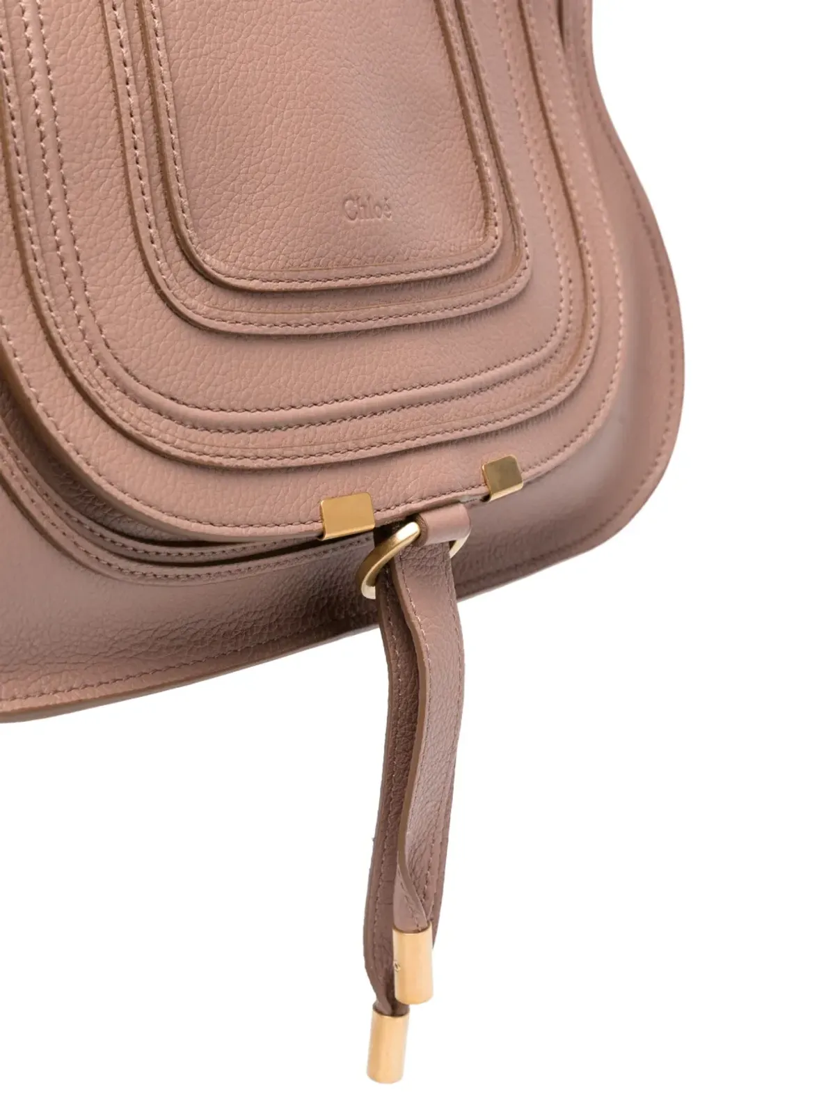 Chloé マルシー ロゴエンボス トートバッグ - 画像4