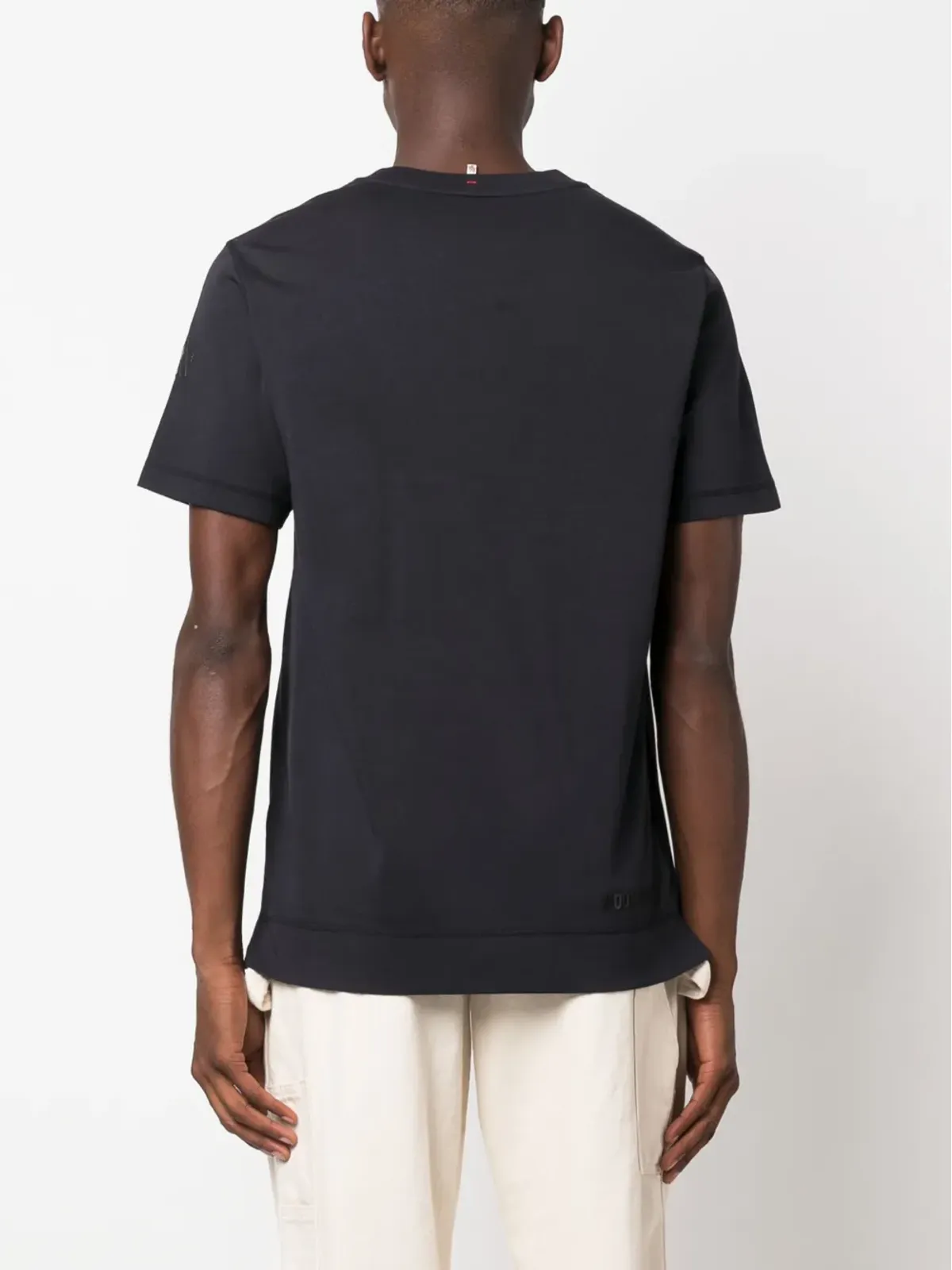 Moncler Grenoble マウンテン ロゴプリント コットン Tシャツ - 画像4