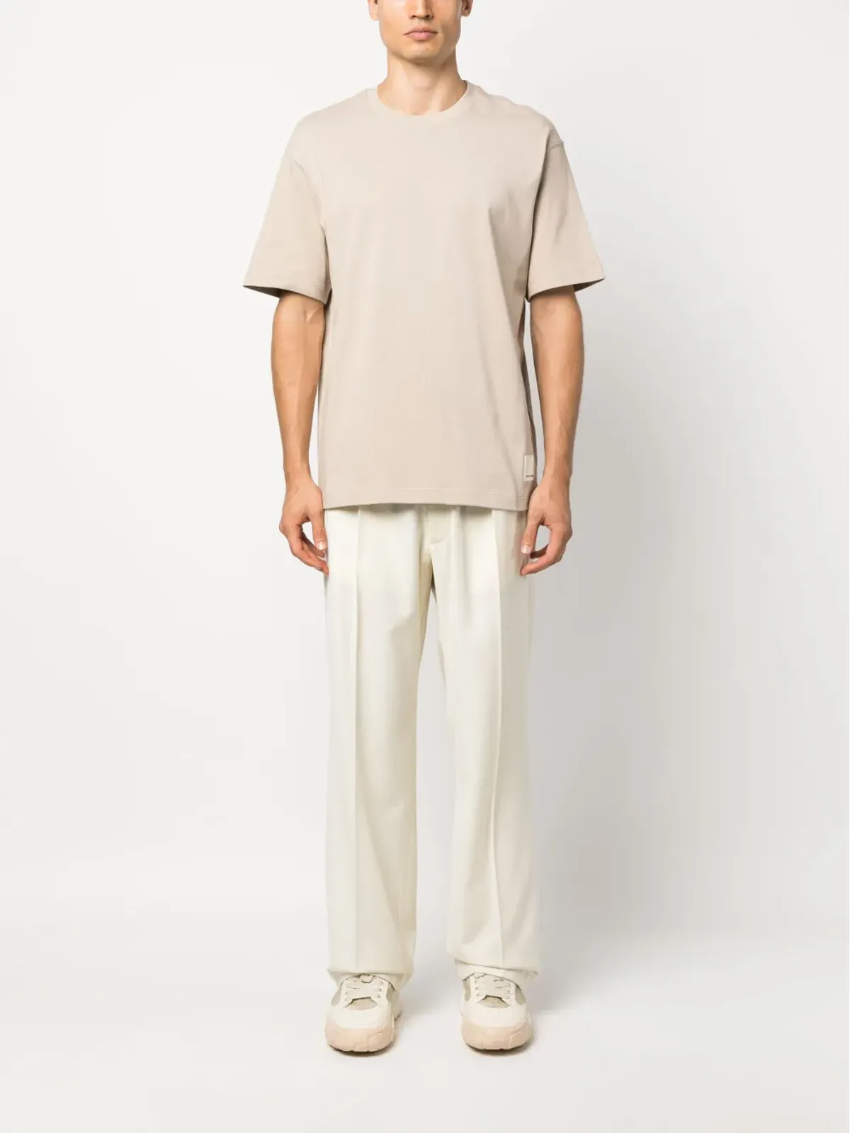 Emporio Armani 半袖オーガニックコットンTシャツ - 画像2