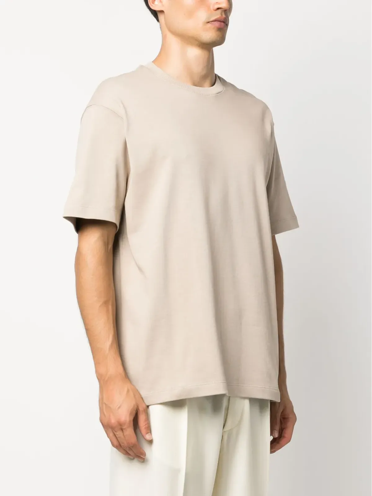 Emporio Armani 半袖オーガニックコットンTシャツ - 画像3