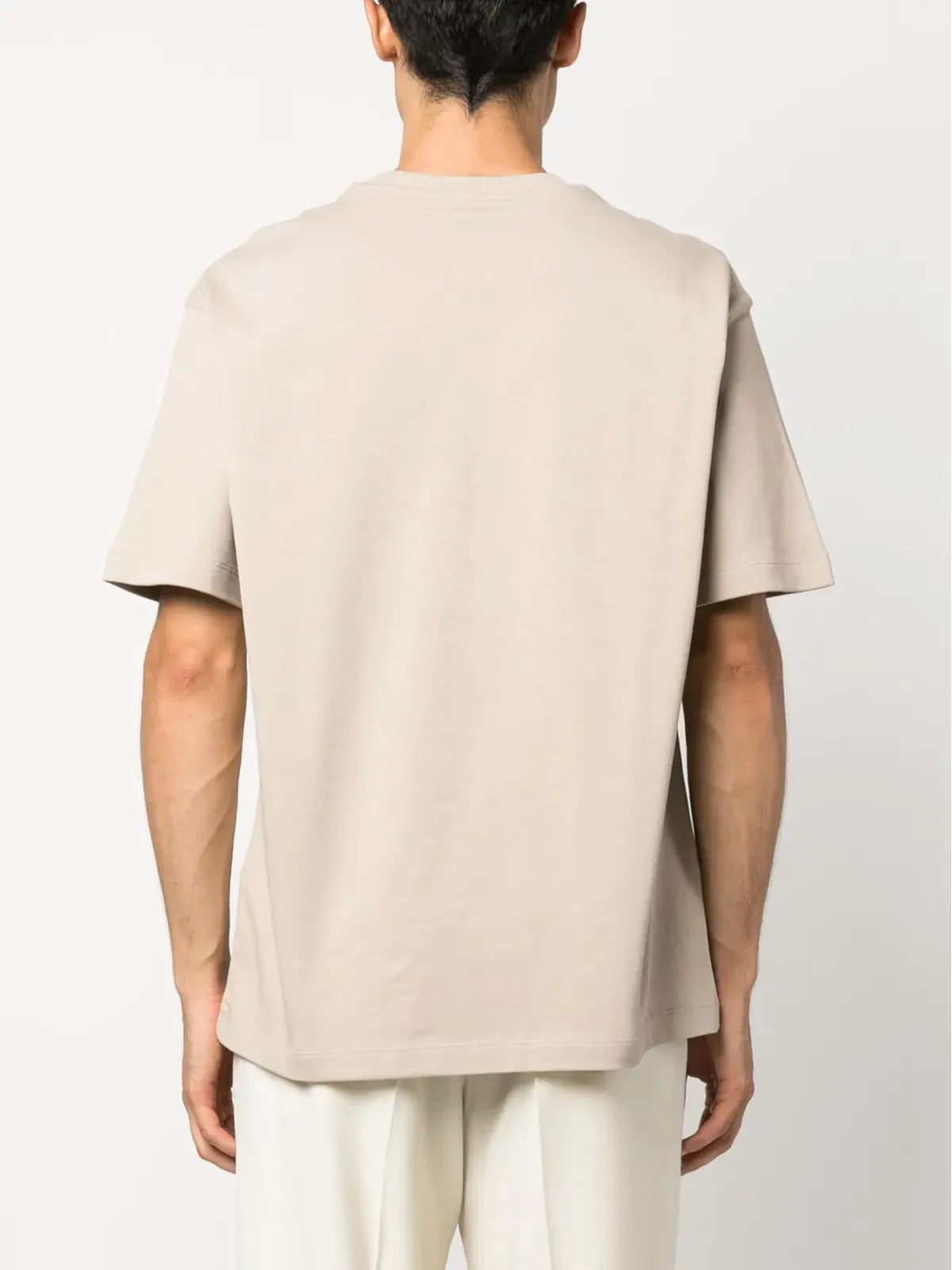 Emporio Armani 半袖オーガニックコットンTシャツ - 画像4