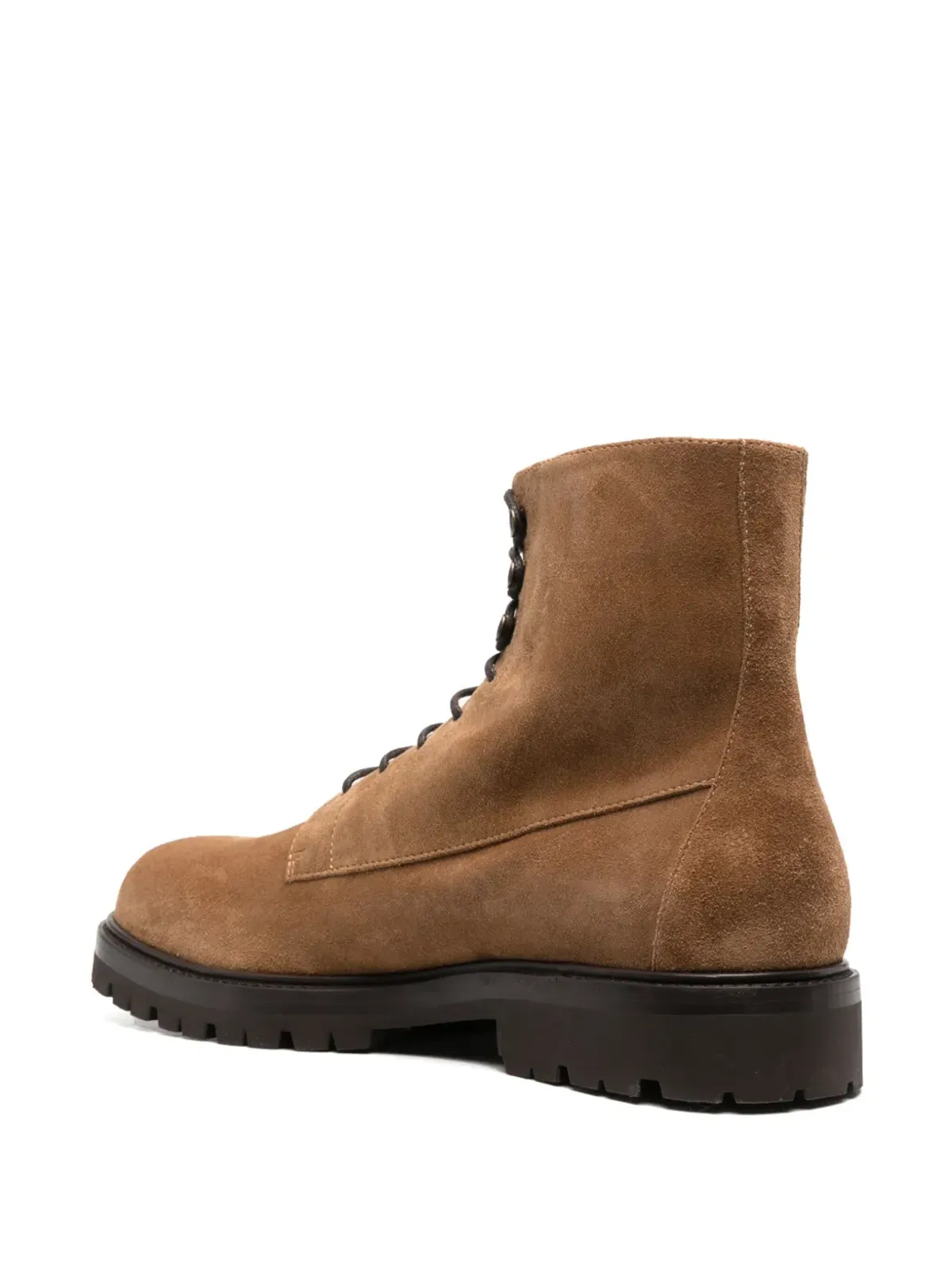 Brunello Cucinelli アンクル丈スエードブーツ - ブラウン - 画像3