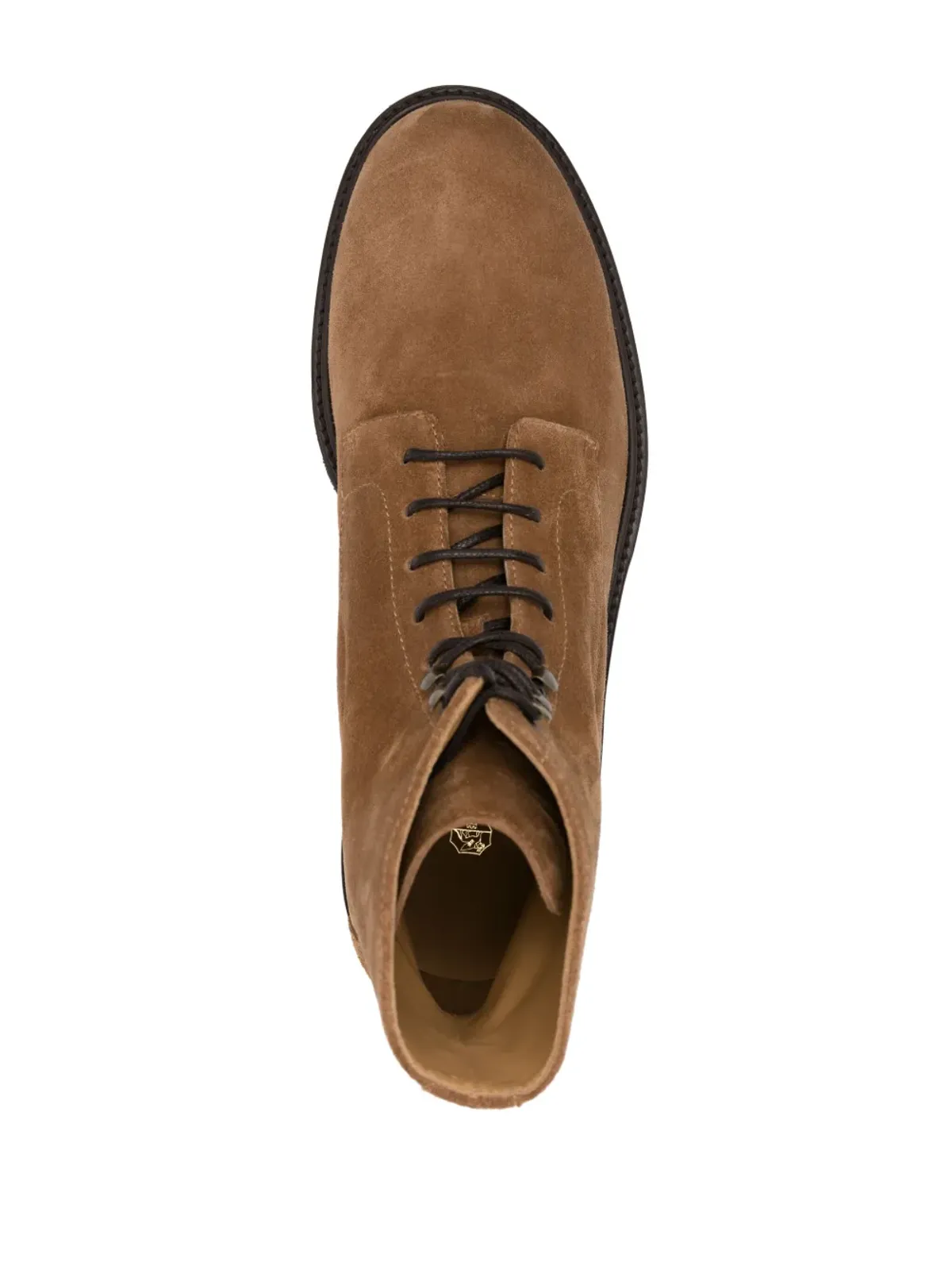 Brunello Cucinelli アンクル丈スエードブーツ - ブラウン - 画像4