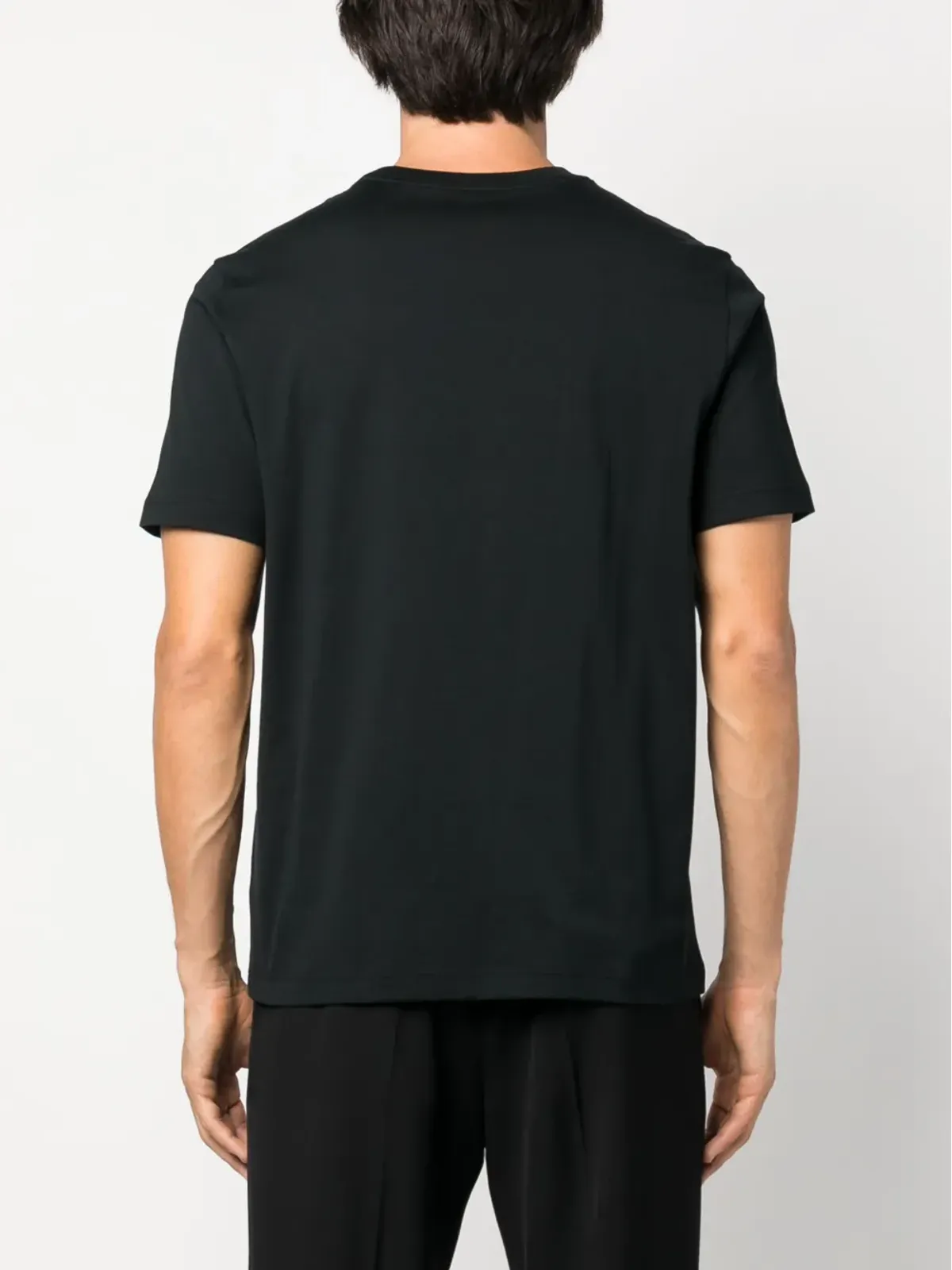 Brioni ロゴ刺繍入り コットン Tシャツ - 画像4