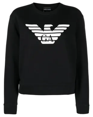 Emporio Armani ロゴプリント コットン スウェットシャツ - サムネイル1