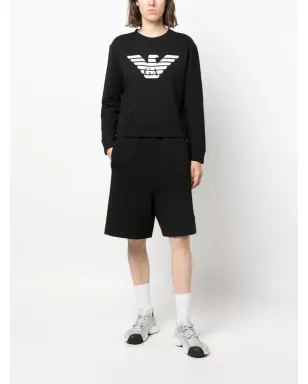 Emporio Armani ロゴプリント コットン スウェットシャツ - サムネイル2