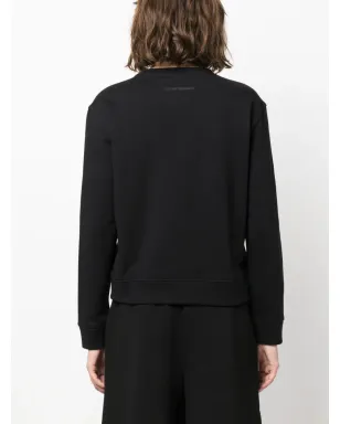 Emporio Armani ロゴプリント コットン スウェットシャツ - サムネイル4