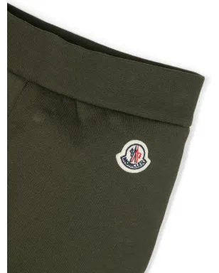 Moncler Enfant ロゴパッチ コットン トラックスーツセット - グリーン - サムネイル3