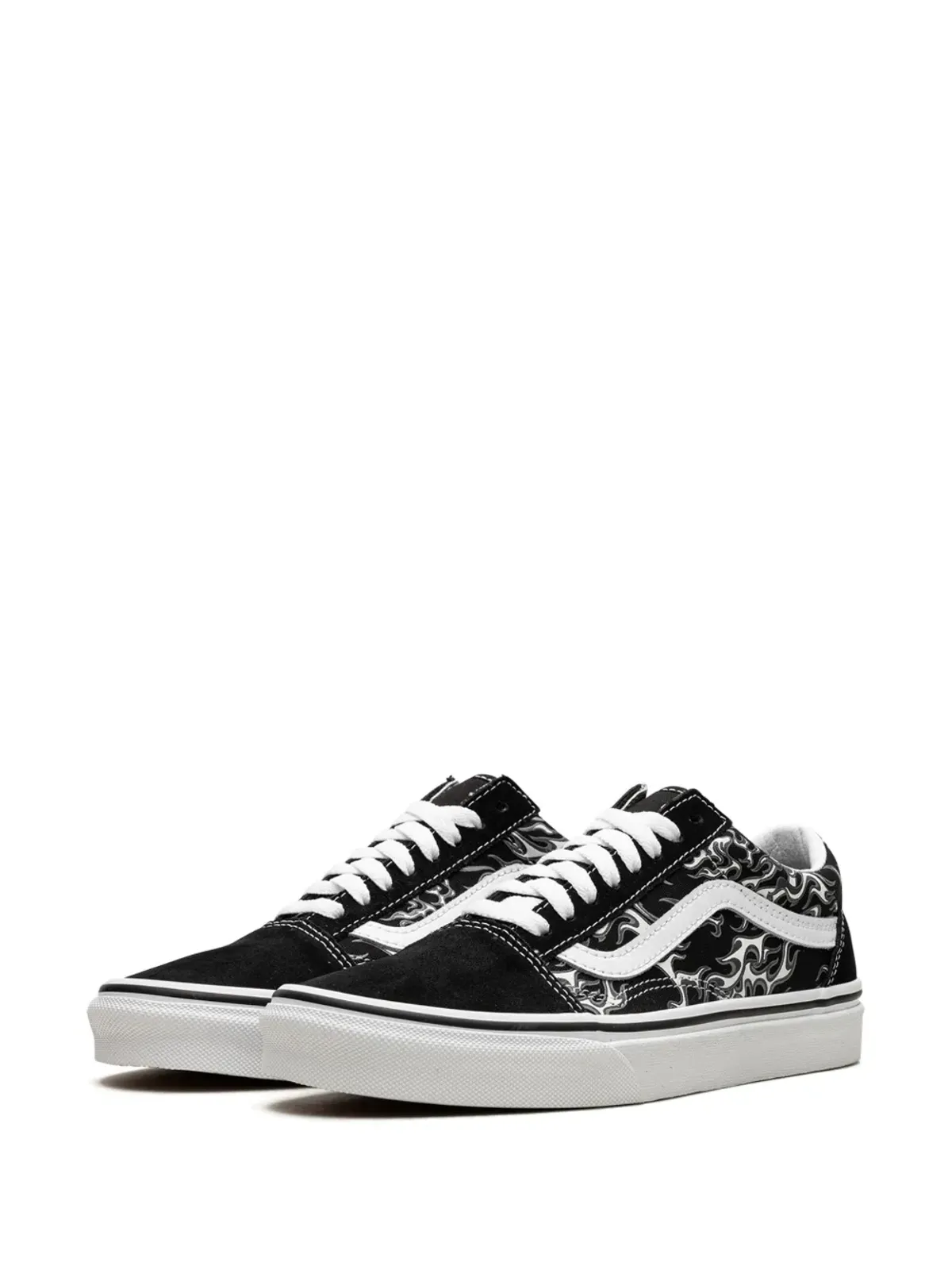 Vans Old Skool "Flames" sneakers - Black - 画像5