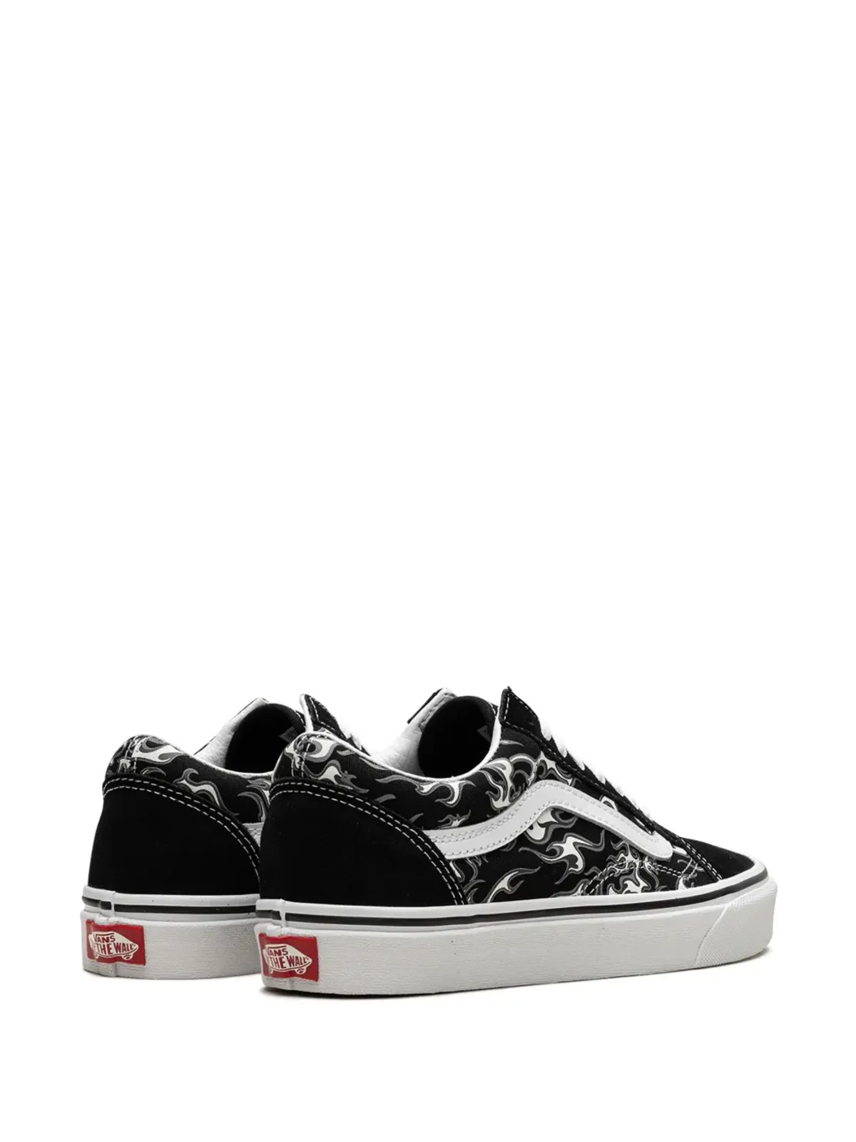 Vans Old Skool "Flames" sneakers - Black - 画像3