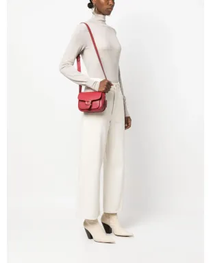 Coach Tabby レザー クロスボディバッグ レッド - サムネイル2