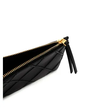 Tory Burch フレミング ジップド カードホルダー - ブラック - サムネイル3