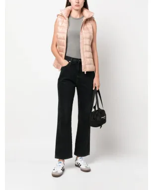 Calvin Klein ジップアップ パッド入りサテン ジレ - サムネイル2