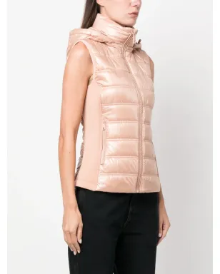 Calvin Klein ジップアップ パッド入りサテン ジレ - サムネイル3