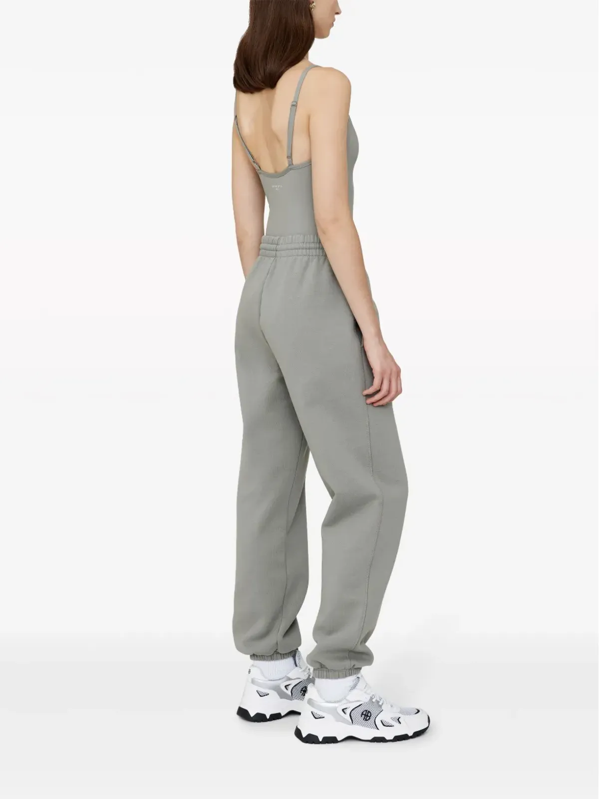 ANINE BING Alissa V-neck bodysuit - Grey - 画像4