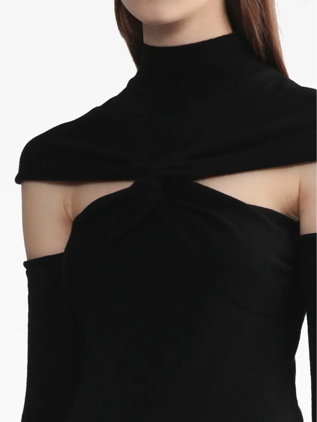 Coperni カットアウトツイストウールミニドレス - 画像5