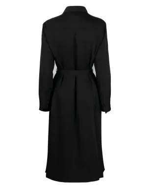 Calvin Klein ベルト付きリサイクルポリエステル シャツドレス - サムネイル2