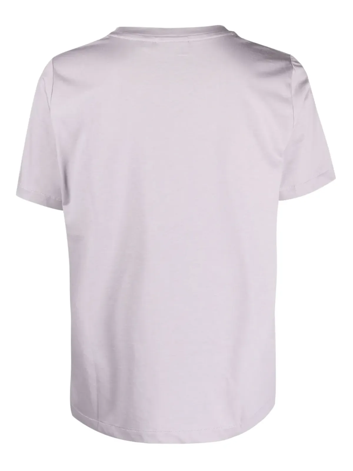 Calvin Klein VK8 Lilac Dusk色の半袖クルーネックTシャツ - 画像2