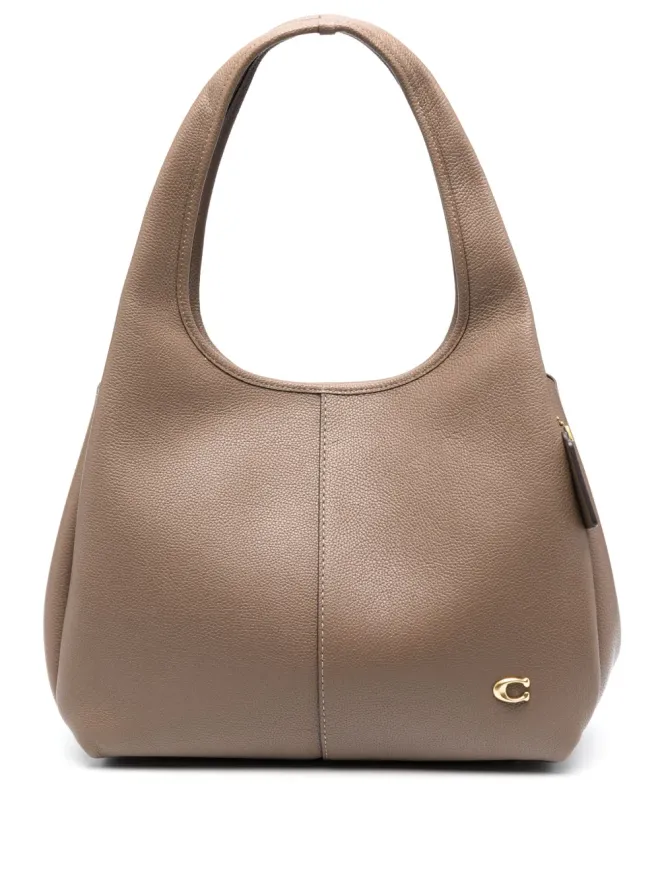 Coach Coach Lana pebbled-leather tote bag - Brownの商品画像