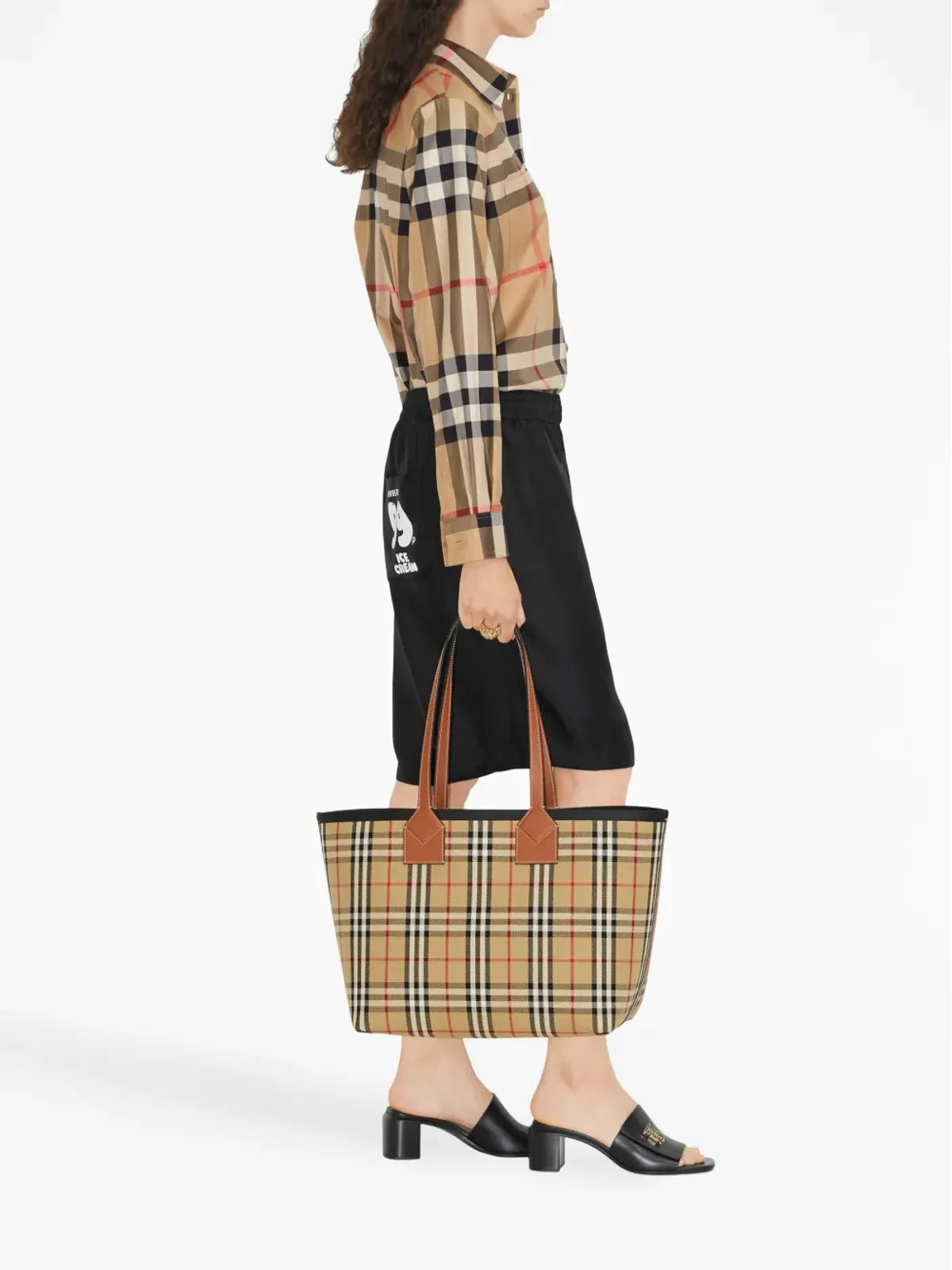 Burberry ヴィンテージチェック コットンシャツ - 画像3
