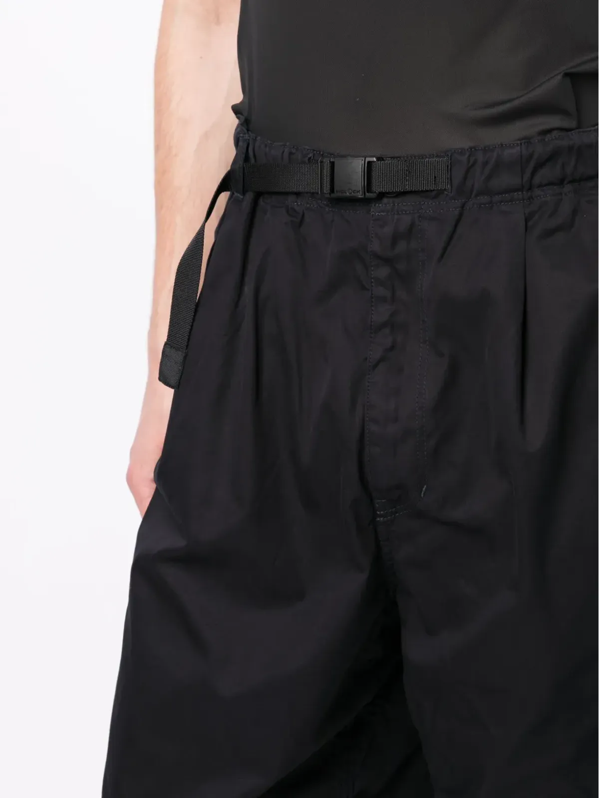 Comme des Garçons Homme プリーツディテール コットンショーツ - 画像5