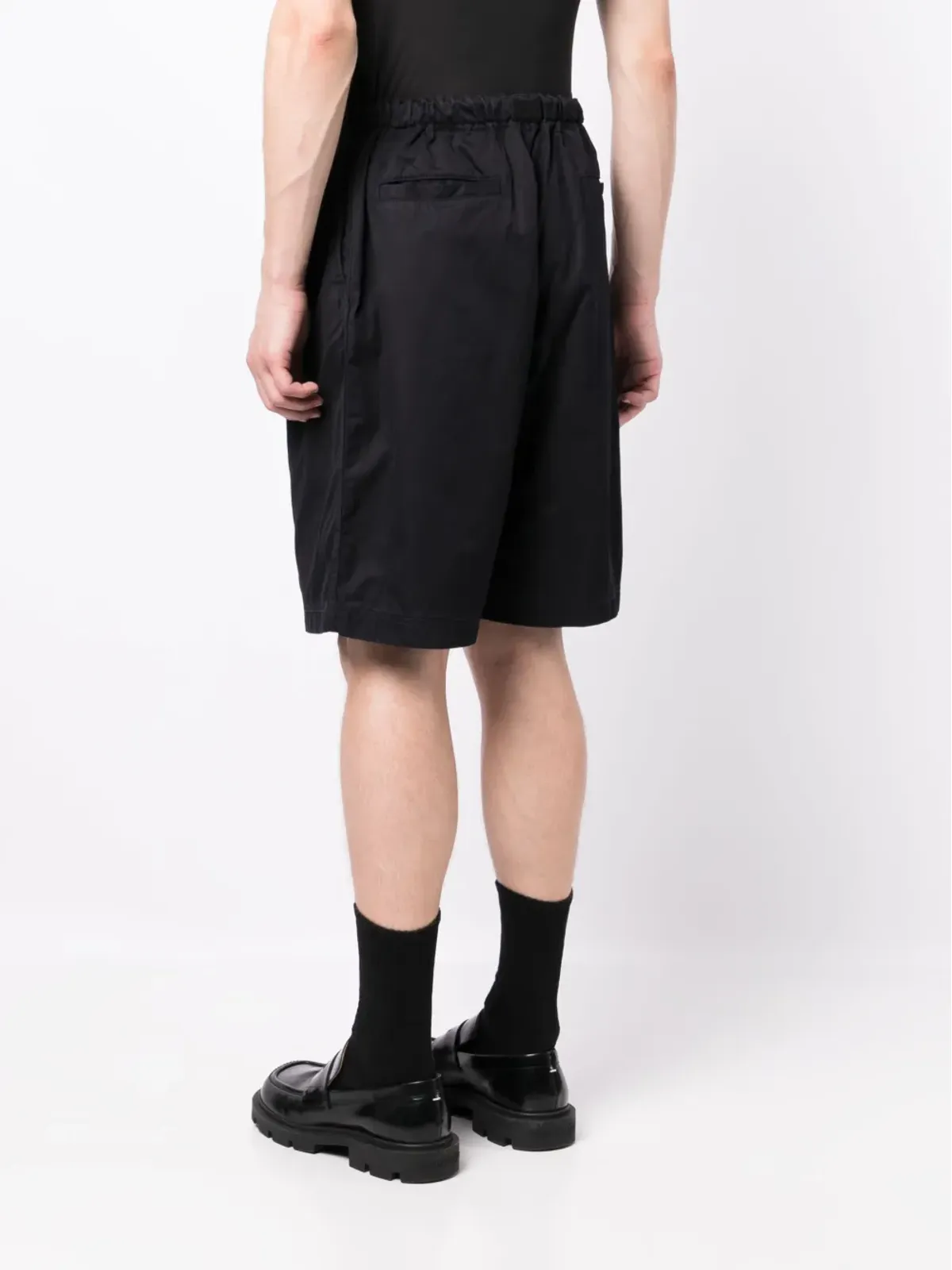 Comme des Garçons Homme プリーツディテール コットンショーツ - 画像4