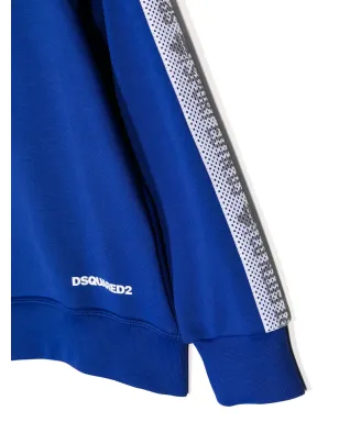DSQUARED2 KIDS ロゴテープ クルーネック スウェットシャツ - サムネイル3