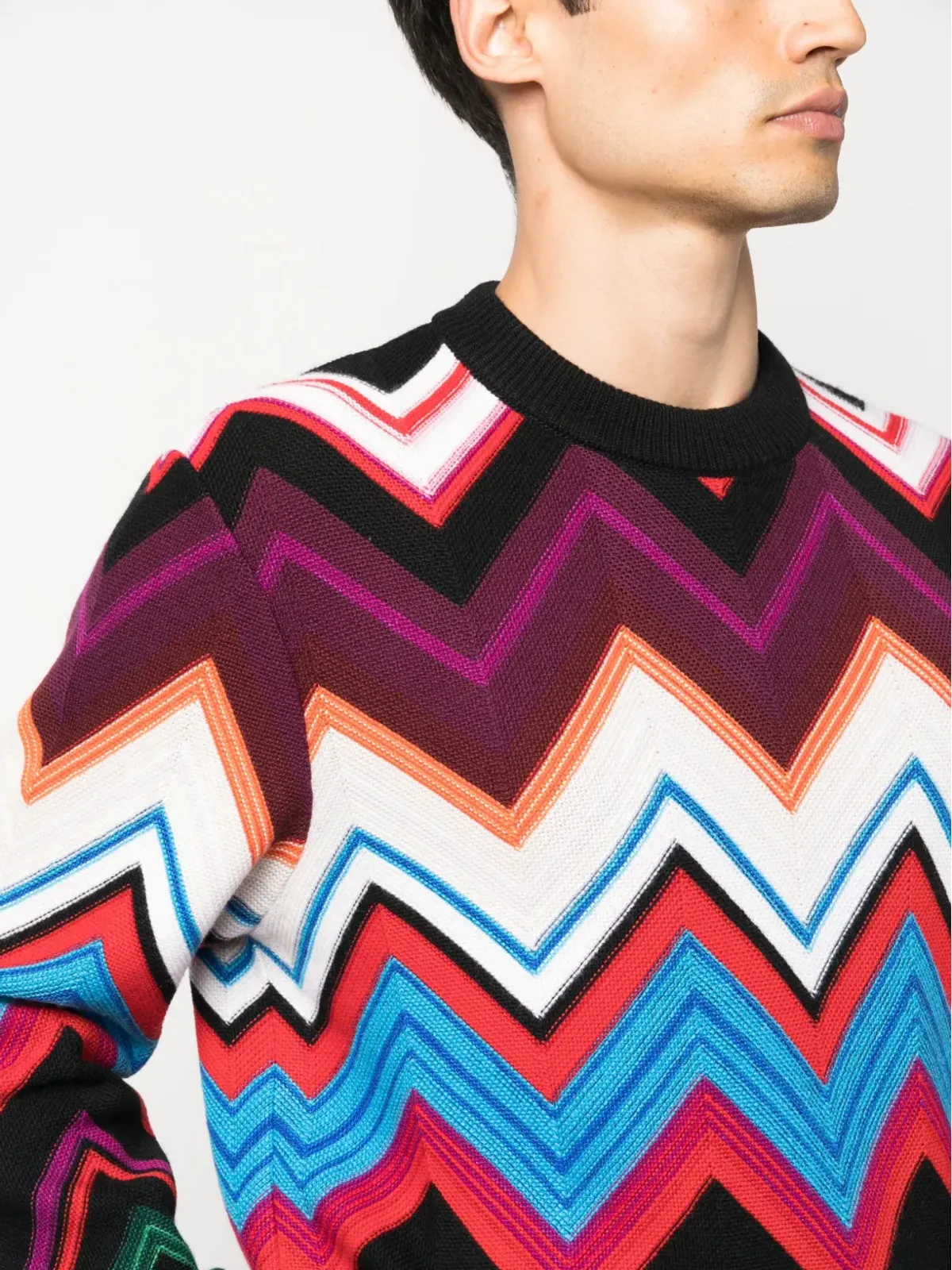 Missoni ジグザグ クルーネック ジャンパー - 画像5